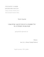 Cikličke aktivnosti na području Slavonije i Baranje