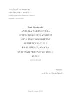 Analiza parametara situacijske efikasnosti hrvatske nogometne reprezentacije u kvalifikacijama za Svjetsko prvenstvo 2018. u Rusiji