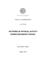 Patterns of physical activity during secondary school