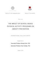 prikaz prve stranice dokumenta The impact of school-based physical activity programs on obesity prevention