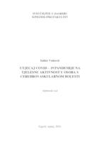 prikaz prve stranice dokumenta UTJECAJ COVID  19 PANDEMIJE NA TJELESNU AKTIVNOST U OSOBA S CEREBROVASKULARNOM BOLESTI