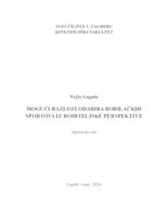 prikaz prve stranice dokumenta Mogući razlozi odabira borilačkih sportova iz roditeljske perspektive