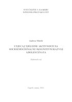 prikaz prve stranice dokumenta Utjecaj tjelesne aktivnosti na socioemocionalni i kognitivni razvoj adolscenata