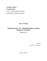 prikaz prve stranice dokumenta Zonski pressing 2-2-1 s povratkom u zonu 2-3