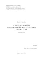 prikaz prve stranice dokumenta Postaktivacijska potencijacija (PAP) - pregled literature